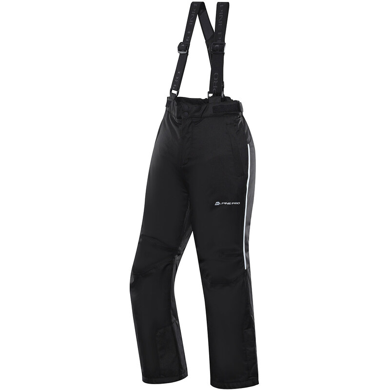 Dětské lyžařské kalhoty s PTX membránou Alpine Pro LERMONO - černá