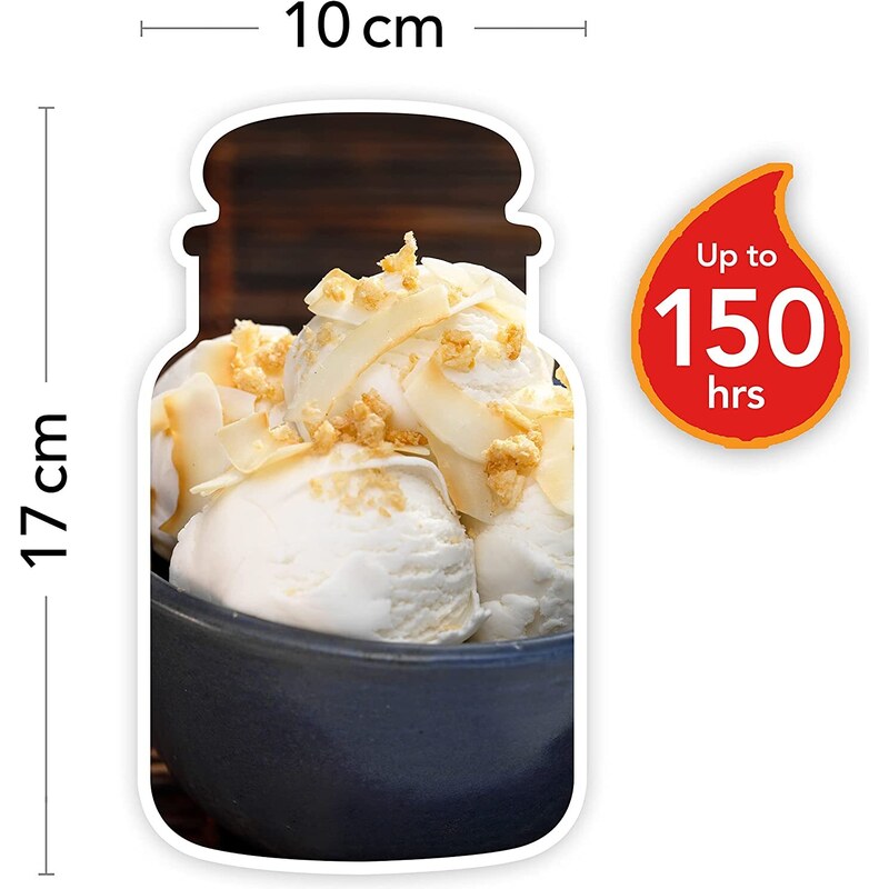 Yankee Candle vonná svíčka Classic ve skle velká Coconut Rice Cream 623 g