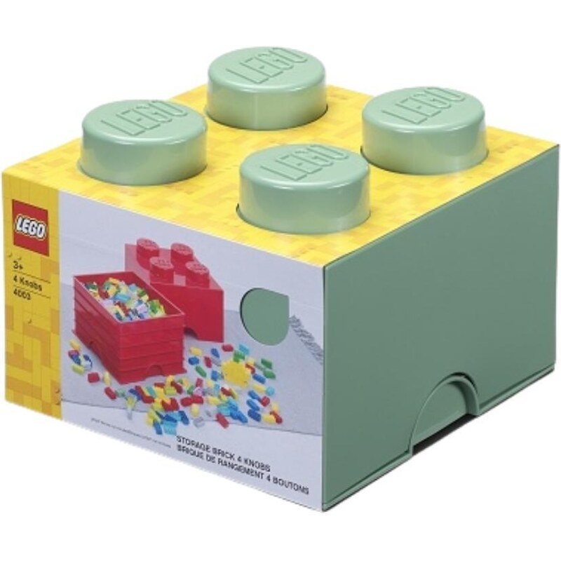 Lego Zelený úložný box LEGO Smart 25 x 25 cm