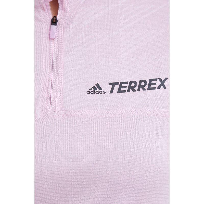 Sportovní dlouhý rukáv adidas TERREX Multi růžová barva,