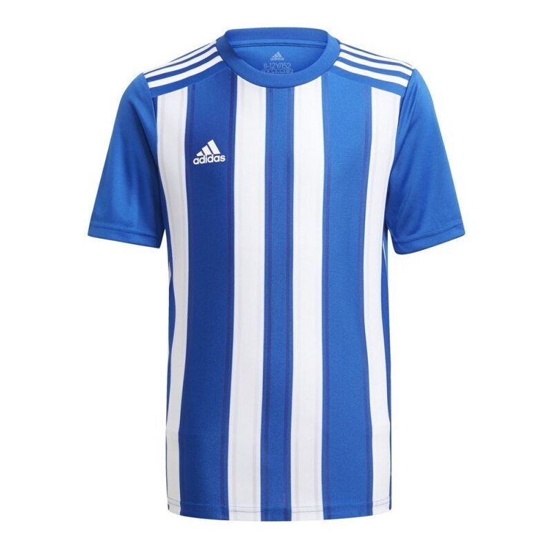 Dětské pruhované tričko 21 Jr GH7323 - Adidas