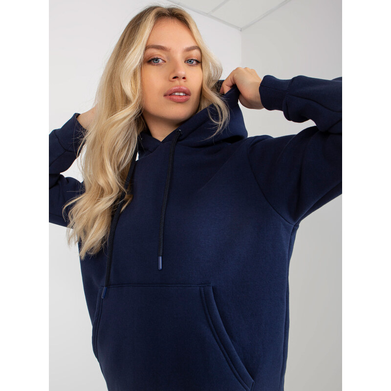 RUE PARIS Sweatshirt-CT-BL-F-621124.98P-navy blue