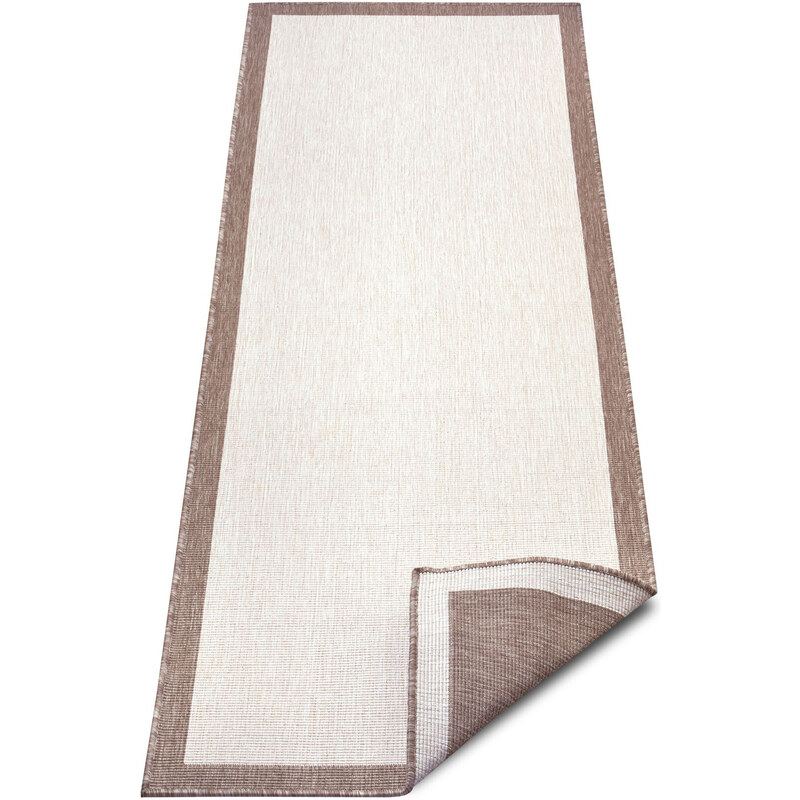 NORTHRUGS - Hanse Home koberce Kusový koberec Twin-Wendeteppiche 105474 Linen – na ven i na doma - 120x170 cm