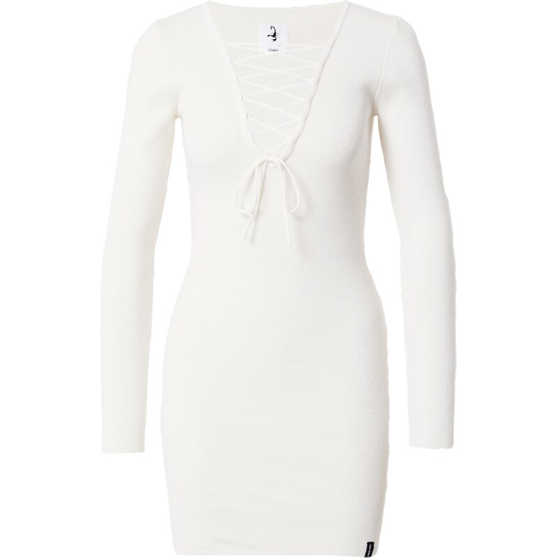 VIERVIER Úpletové šaty Hedi offwhite 75921305
