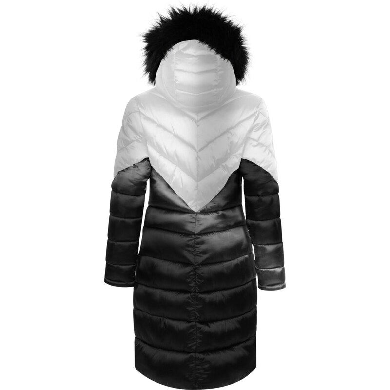 Dámský prošívaný kabát Dare2b SUPPRESSION stříbrná/černá