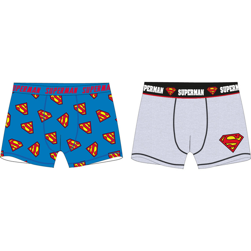 superman-licence Chlapecké boxerky - Superman 5233239, šedá/