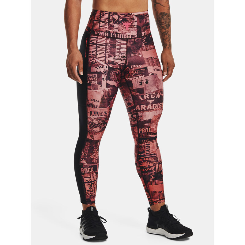 Dámské vzorované legíny Under Armour UA Project Rock