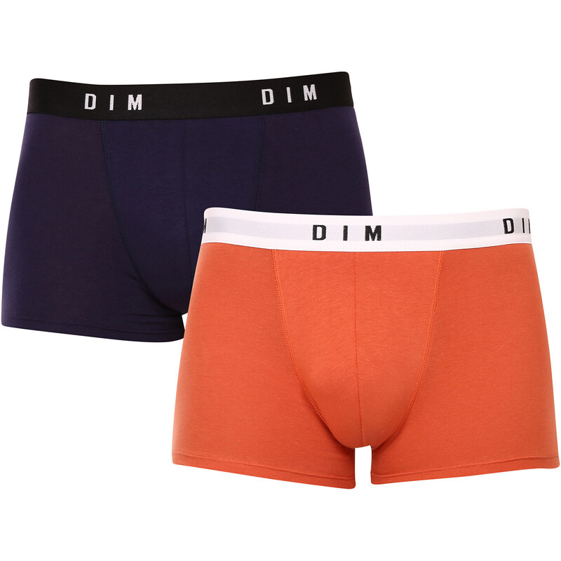 2PACK pánské boxerky DIM vícebarevné (DI000ARL-9UV)