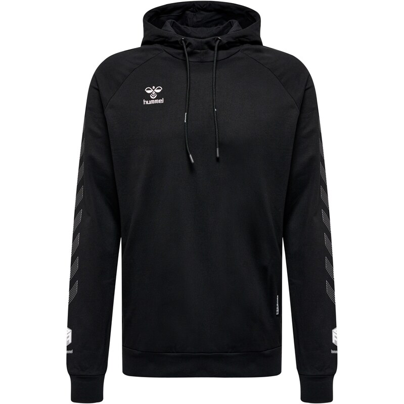 Hummel Sportovní mikina Move Grid černá / bílá