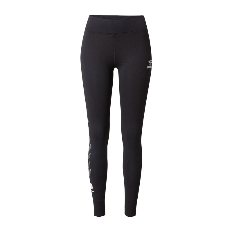 Hummel Sportovní kalhoty Move Grid černá / bílá