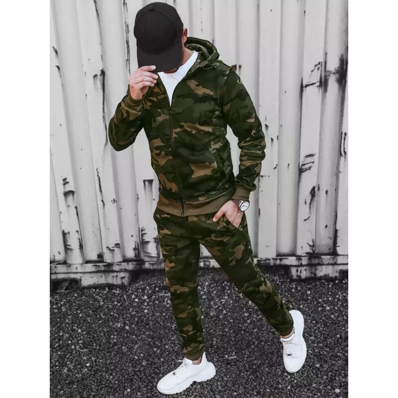 BASIC ZELENÁ PÁNSKÁ CAMO SOUPRAVA Maskáčová