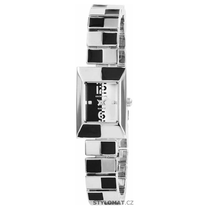 Excellanc Elegantní hodinky black & white