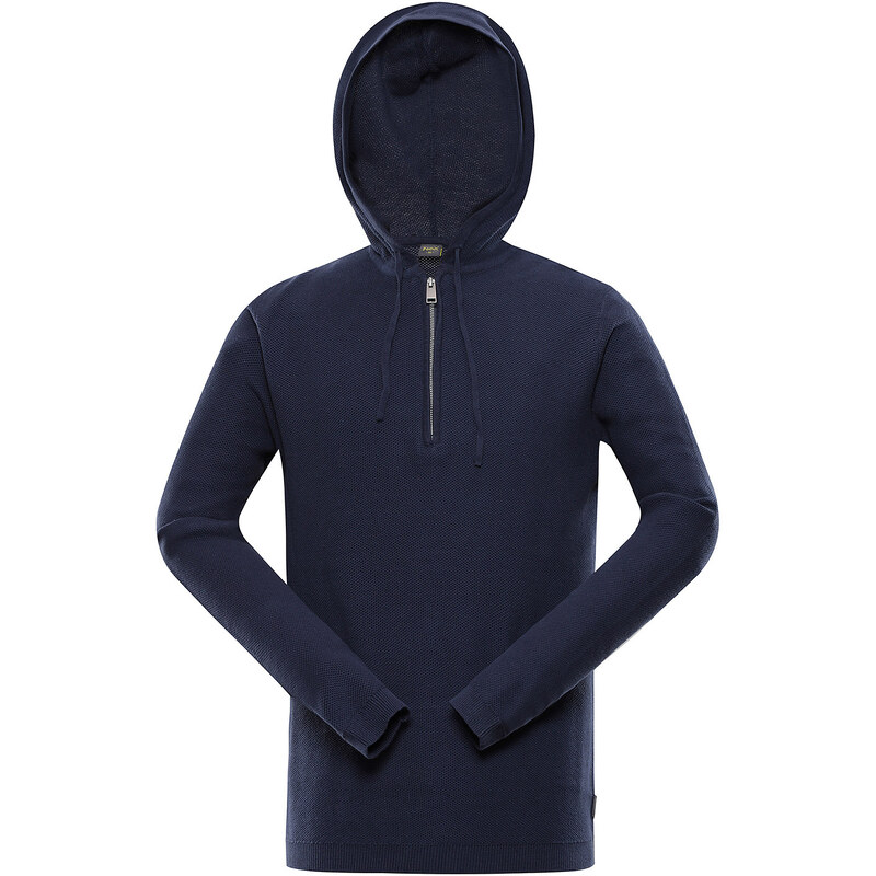 NAX - POLIN Pánský svetr s kapucí NAX