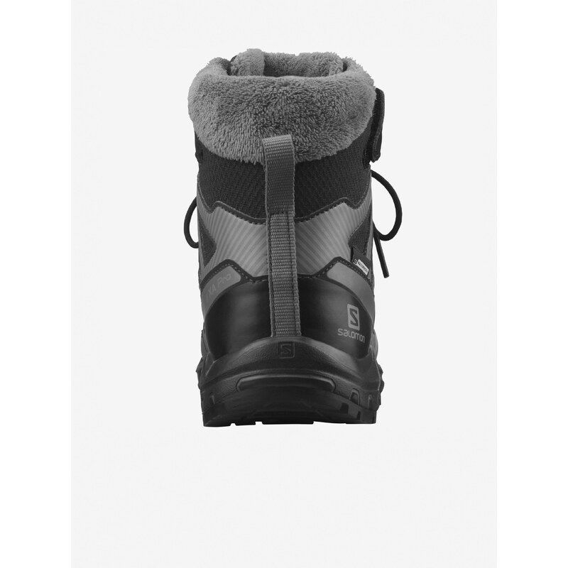 Černé klučičí kotníkové zimní boty Salomon XA PRO V8 - Kluci