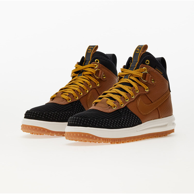 Pánské zimní boty Nike Lunar Force 1 Ale Brown/ Ale Brown-Black-Goldtone