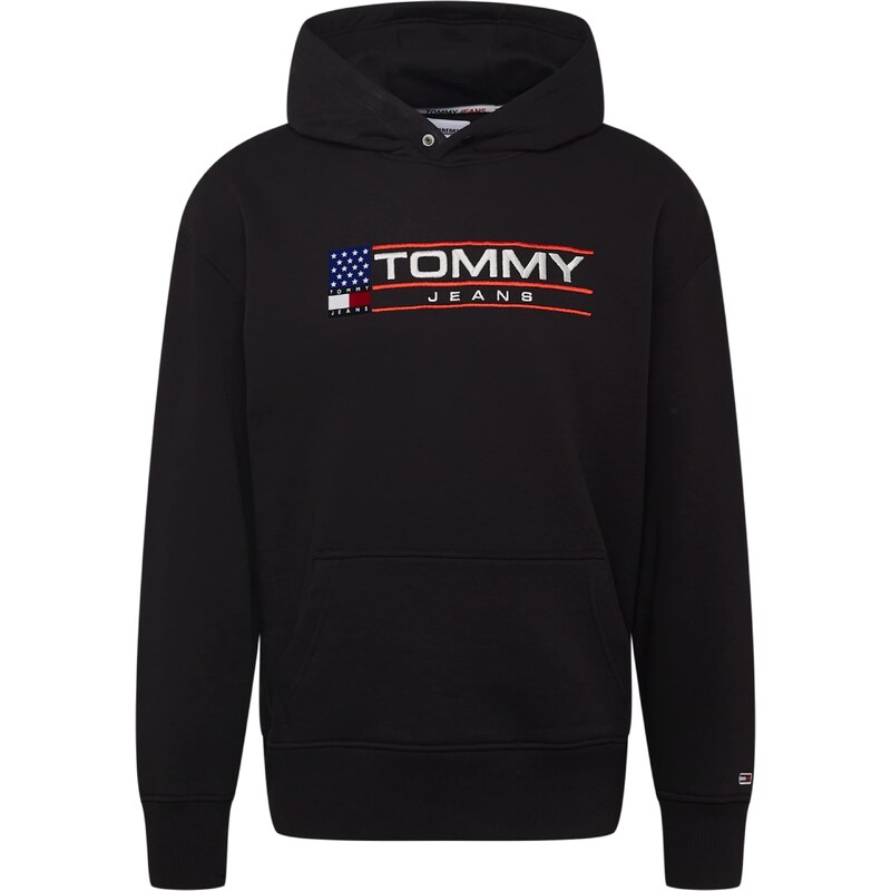 Tommy Jeans Mikina Modern Sport modrá / červená / černá / bílá