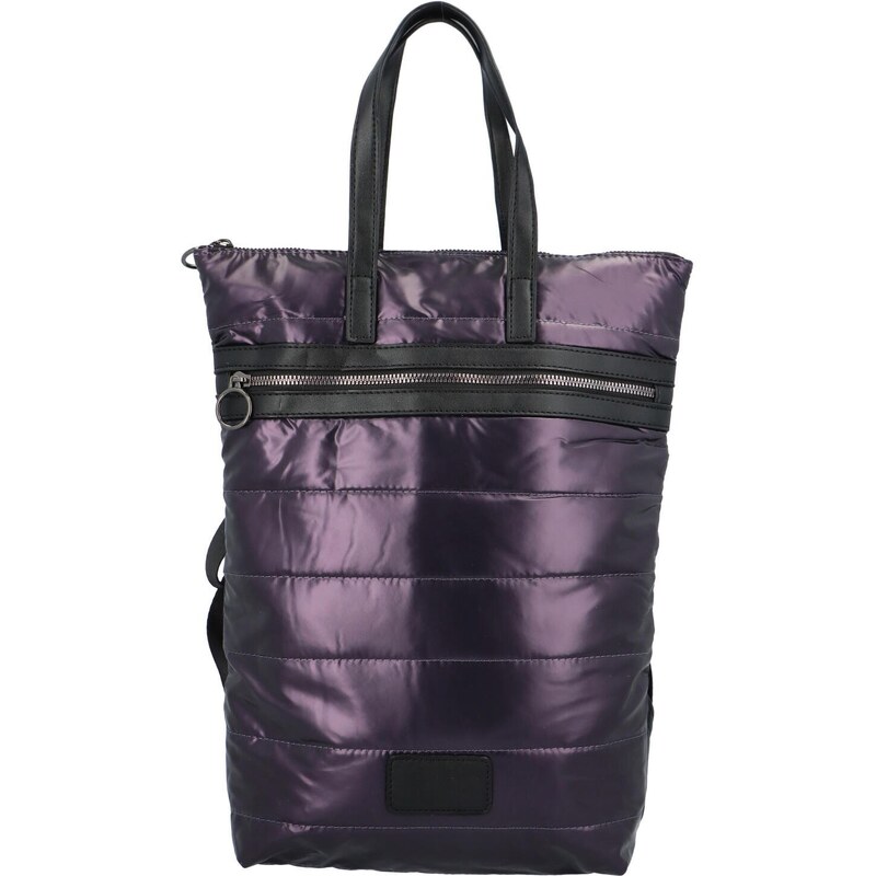 Paolo Bags Trendový dámský prošívaný batoh Eroha, fialová 95772956