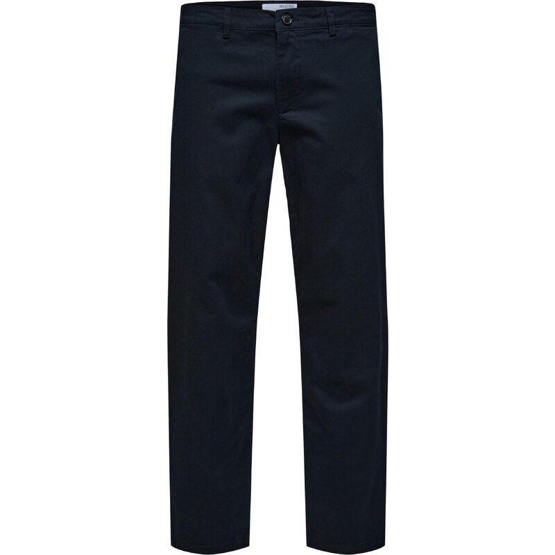 SELECTED Chino kalhoty New Miles marine modrá