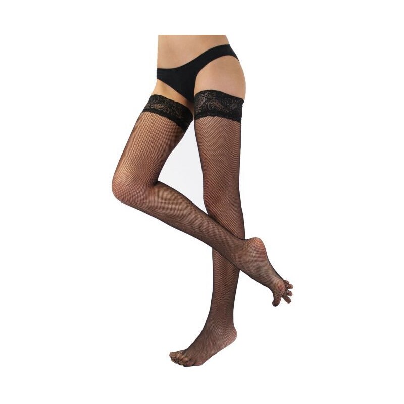 FISHNET HOLD UP silonové prstové nadkolenky ToeToe 75284693