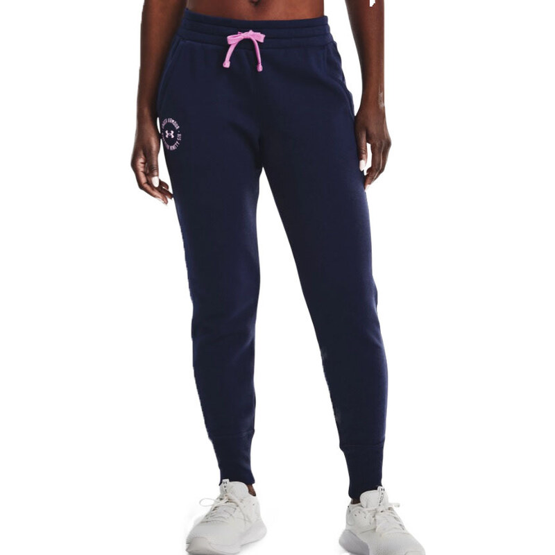 Kalhoty Under Armour Rival Fleece Crest Joggers 1373025-410