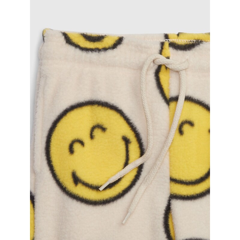 GAP Dětské fleece tepláky & Smiley - Kluci