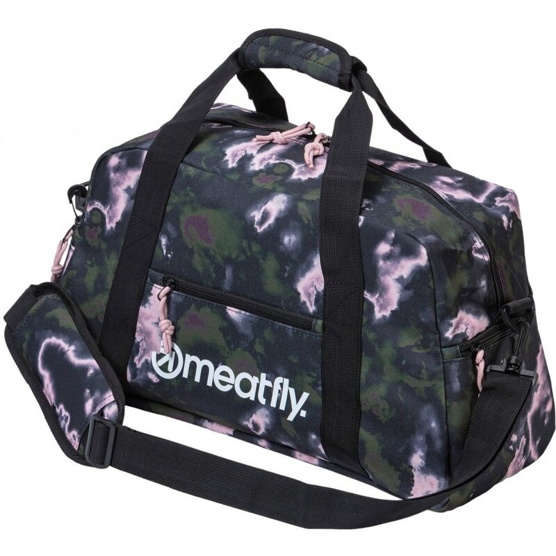 Taška Meatfly Mavis Duffle Bag storm camo pink