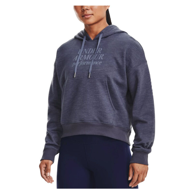 Mikina s kapucí Under Armour Essential Script Hoodie 1374107-558