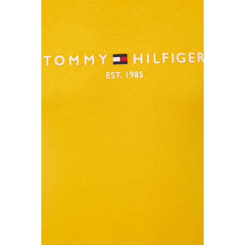 Bavlněné tričko Tommy Hilfiger s aplikací