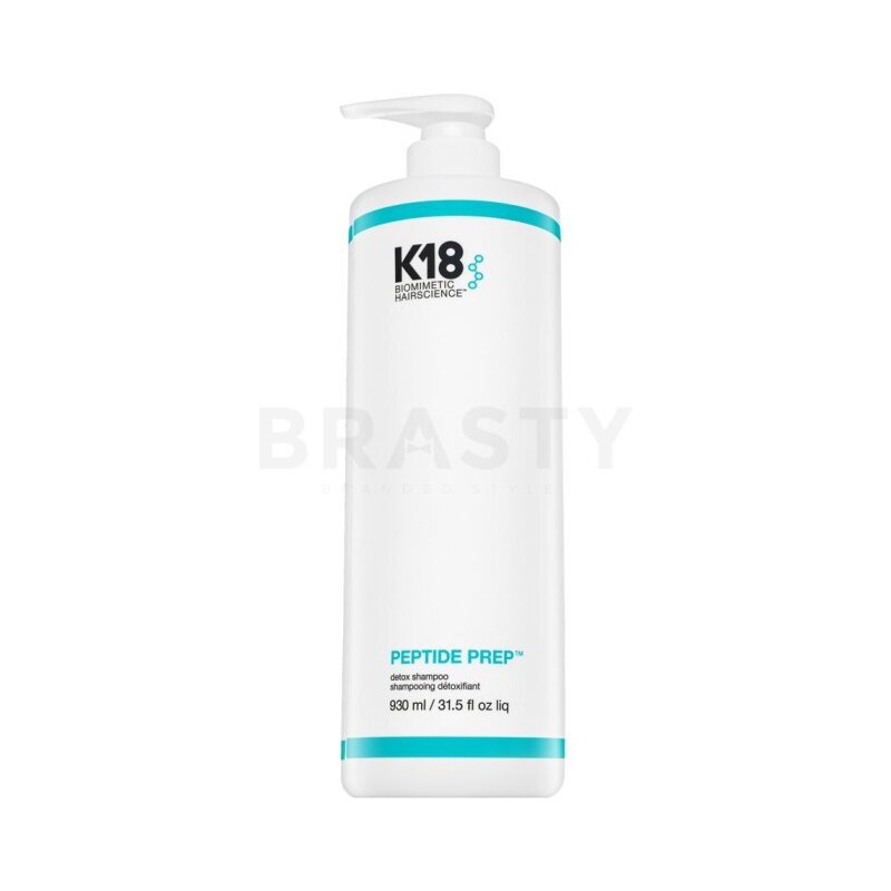 K18 Peptide Prep Detox Shampoo hloubkově čistící šampon pro všechny typy vlasů 930 ml