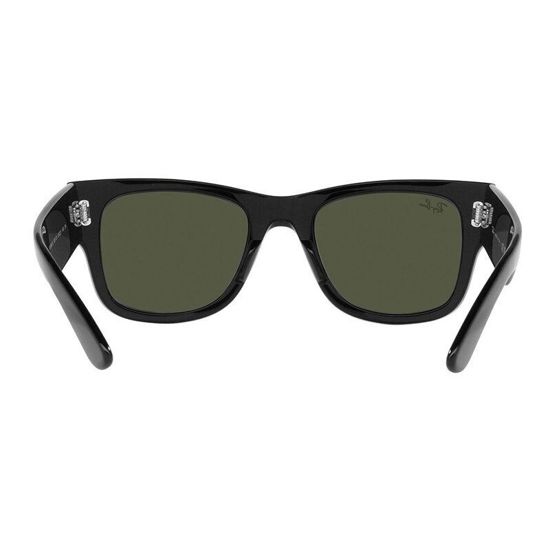 Sluneční brýle Ray-Ban MEGA WAYFARER černá barva, 0RB0840S