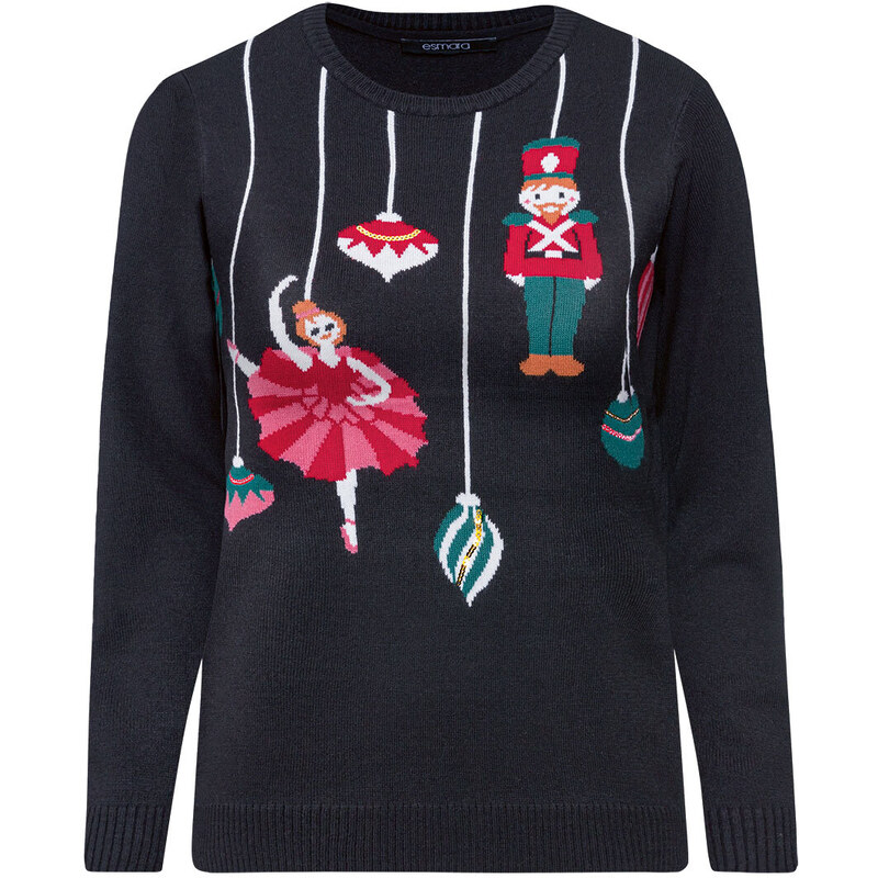 esmara Dámský vánoční svetr s LED XXL