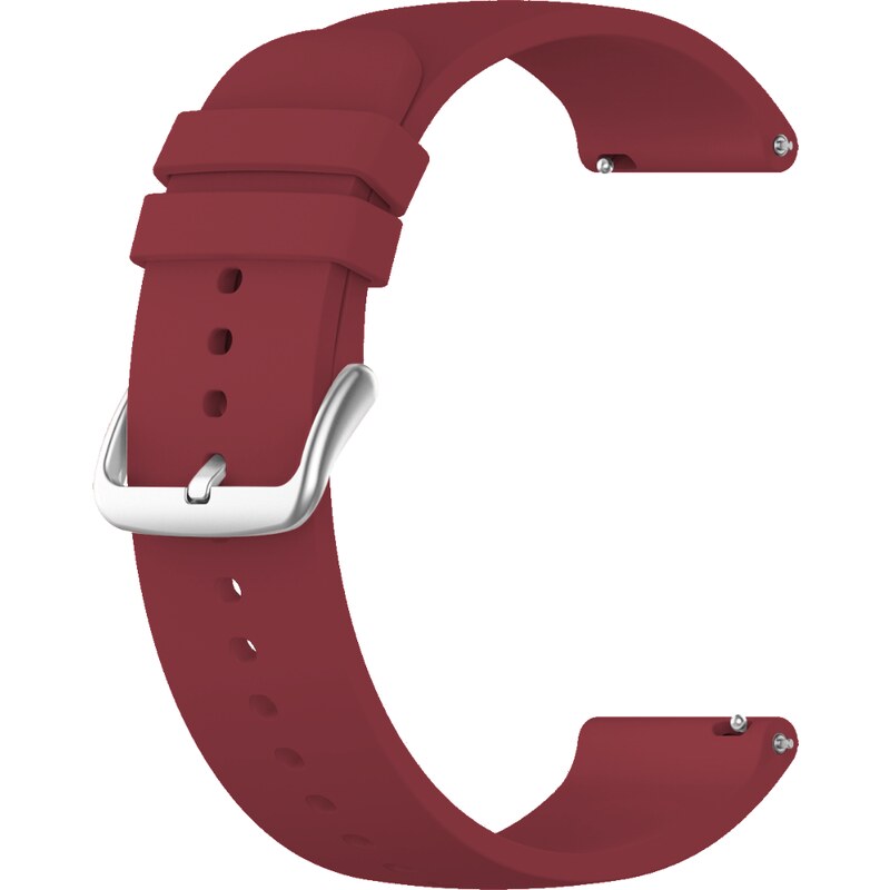 LAVVU Vínový silikonový řemínek na hodinky - 18 LS00V18 75361537