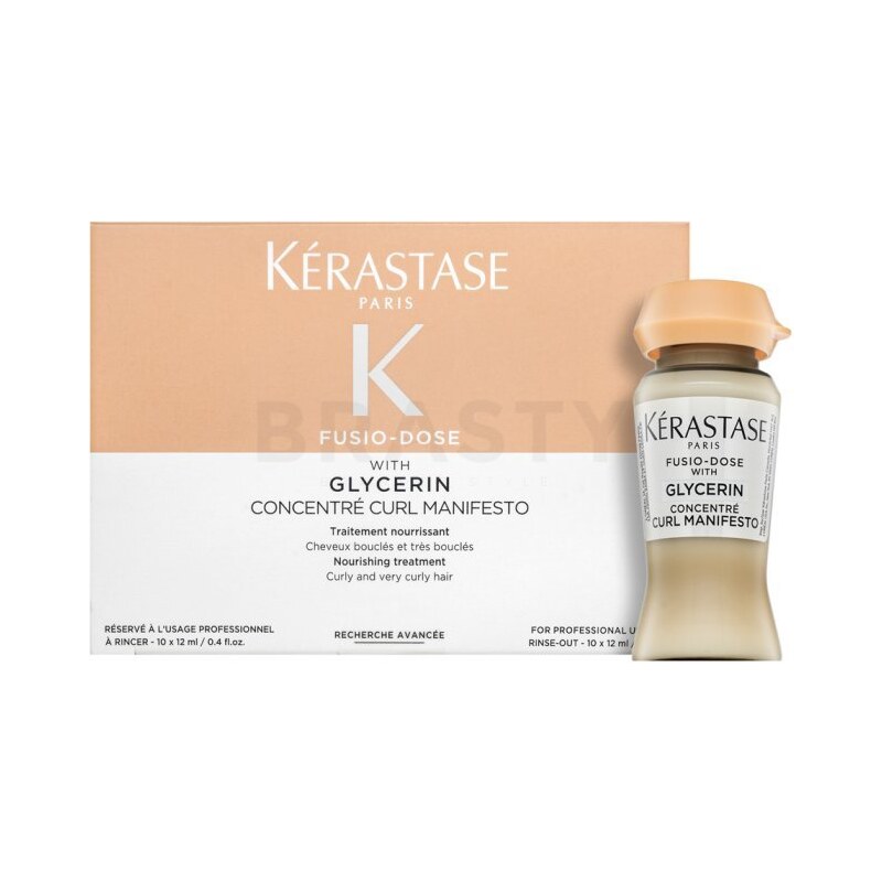 Kérastase Fusio-Dose Concentré Curl Manifesto vlasová kúra pro kudrnaté vlasy 10 x 12 ml