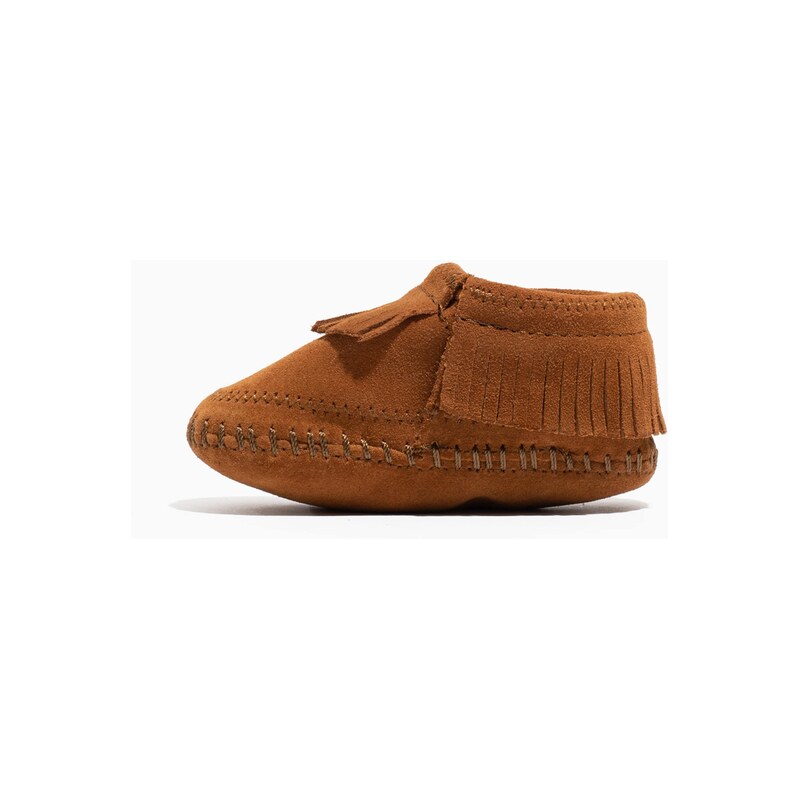 Minnetonka Kozačky Riley Softsole koňaková