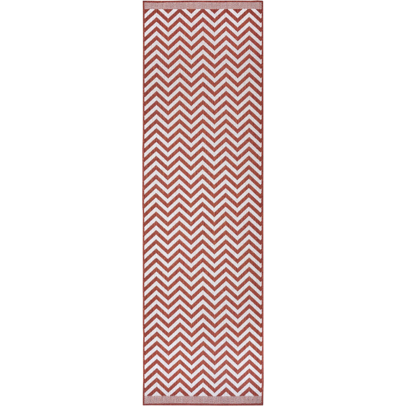 NORTHRUGS - Hanse Home koberce Kusový koberec Twin Supreme 105470 Palma Cayenne – na ven i na doma - 80x250 cm