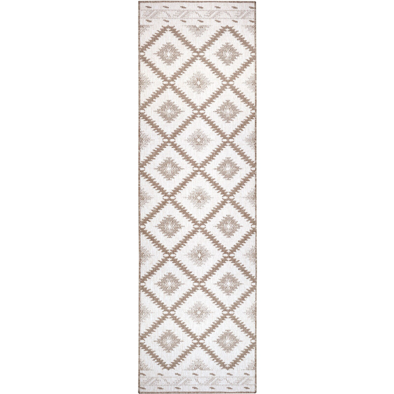 NORTHRUGS - Hanse Home koberce Kusový koberec Twin Supreme 105458 Malibu Linen – na ven i na doma - 80x150 cm