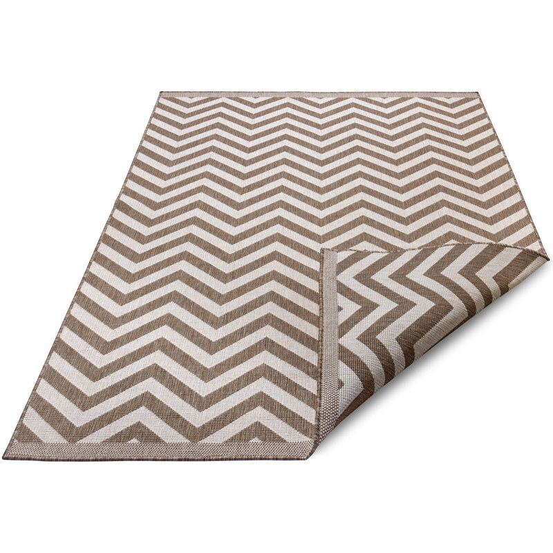 NORTHRUGS - Hanse Home koberce Kusový koberec Twin Supreme 105471 Palma Linen – na ven i na doma - 120x170 cm