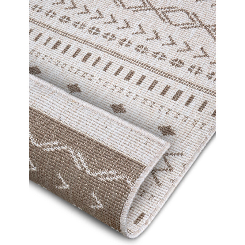 NORTHRUGS - Hanse Home koberce Kusový koberec Twin Supreme 105449 Kuba Linen – na ven i na doma - 80x250 cm