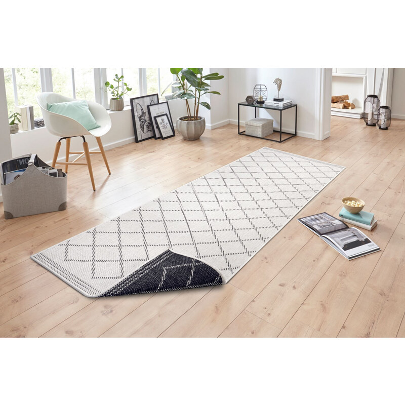 NORTHRUGS - Hanse Home koberce Kusový koberec Twin Supreme 105429 Corsica Night – na ven i na doma - 80x150 cm