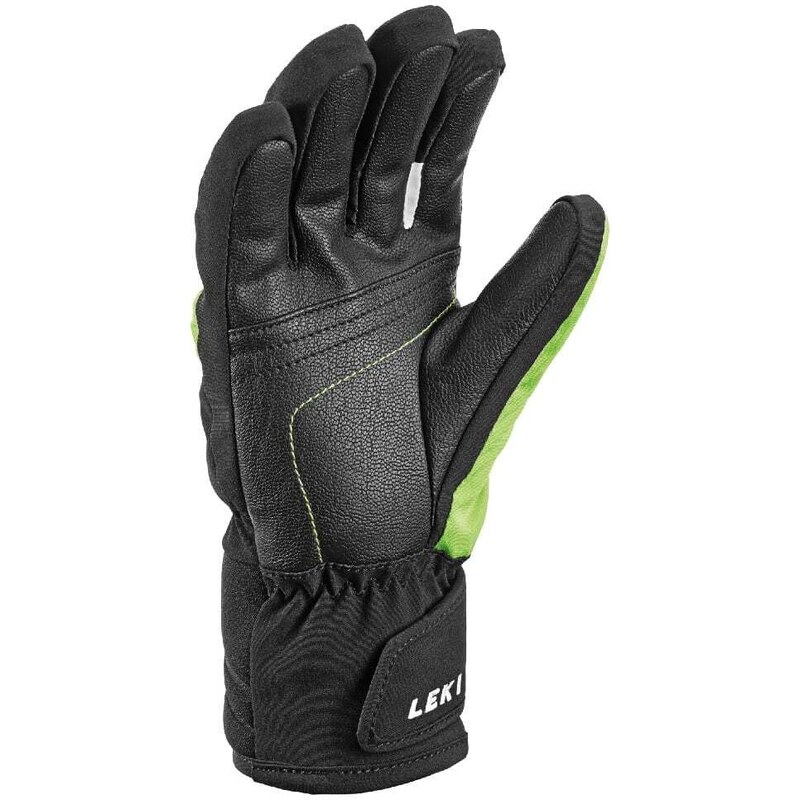 Dětské rukavice Leki Max Junior Black - Green