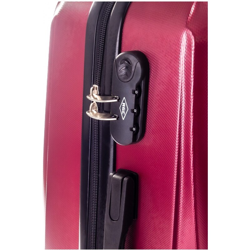 Cestovní kufr RGL 663 vínový - střední