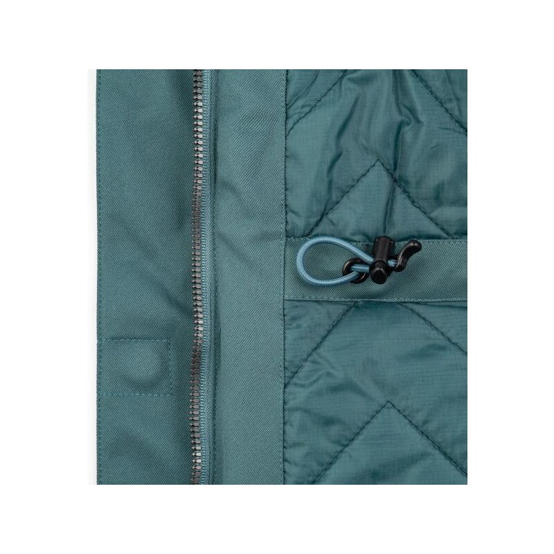 Dámský zimní kabát Kilpi PERU-W tmavě zelená