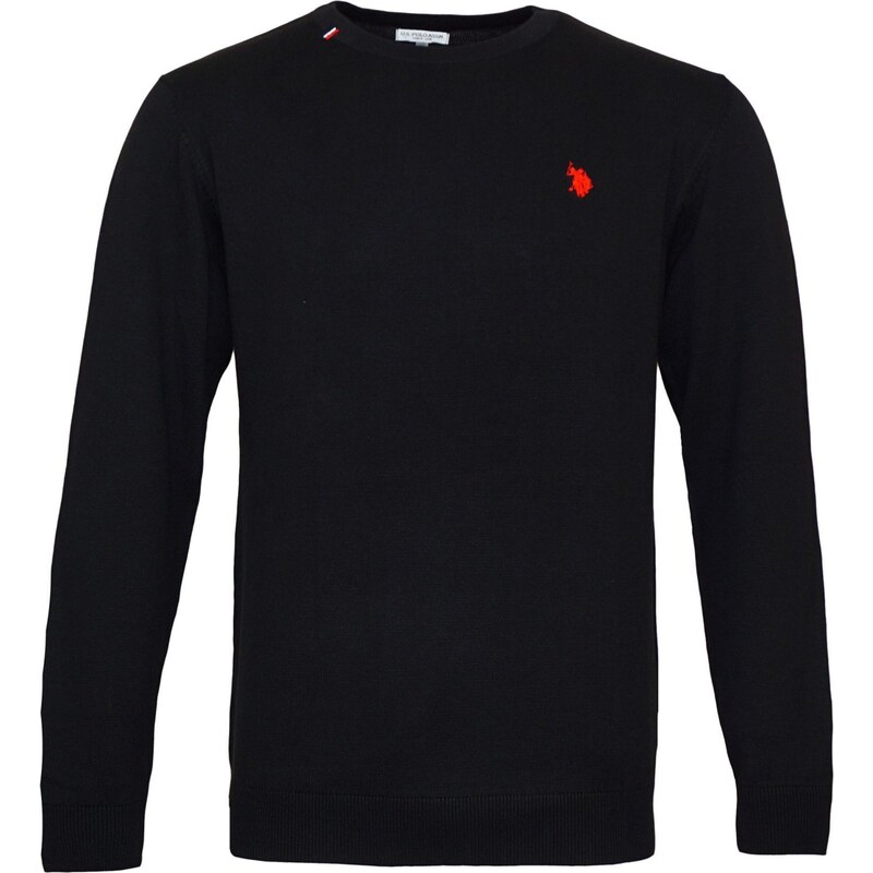 U.S. POLO ASSN. Svetr červená / černá
