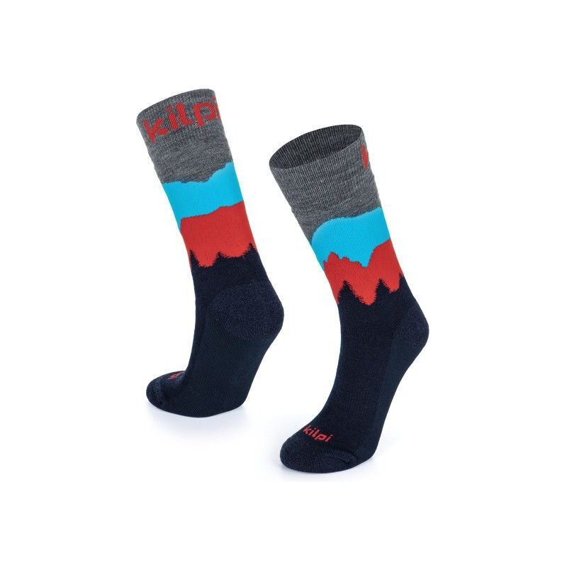 Unisex ponožky z merino vlny Kilpi NORS-U tmavě modré