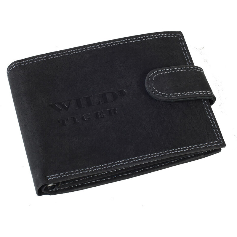 Pánská kožená peněženka Wild Tiger ZM-28-049 černá