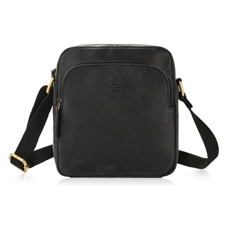 Dámská crossbody přes rameno vintage Kabelky od Hraběnky; černá