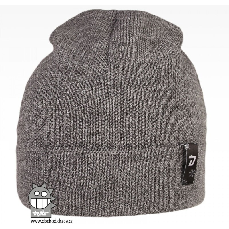 Merino pletená čepice Dráče - Urban 02, šedá 117156830