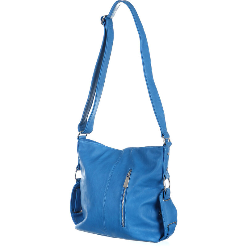 TopMode Krásná dámská kabelka modrá