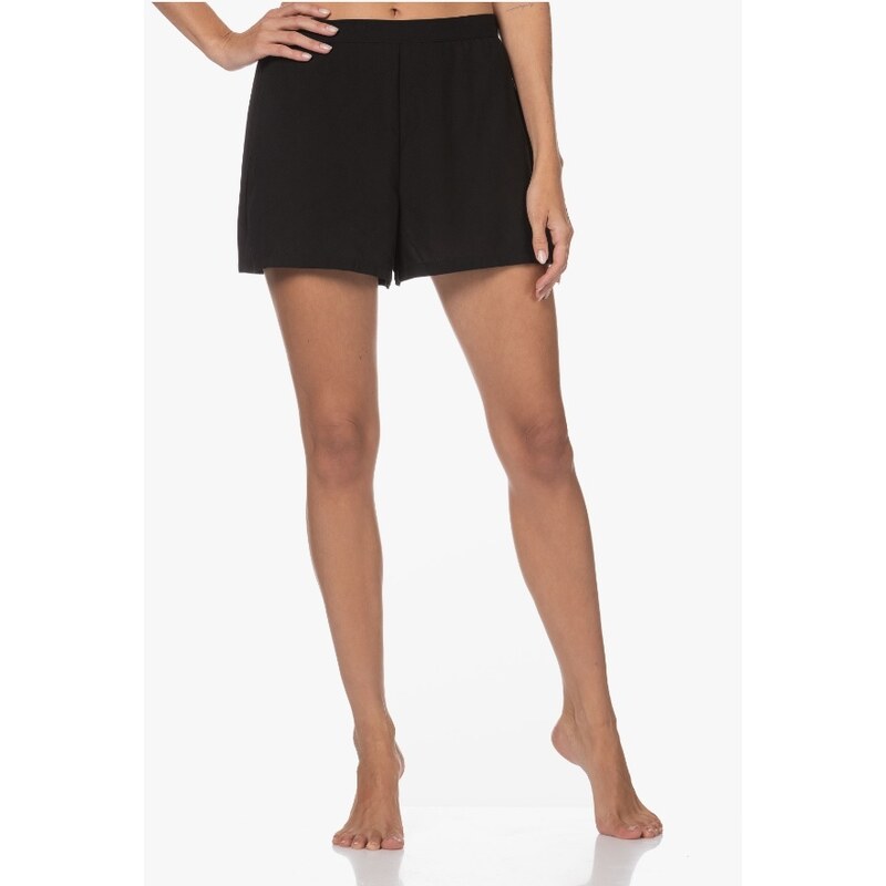 Dámské pyžamové kraťasy QS6851E UB1 černá - Calvin Klein 113448371
