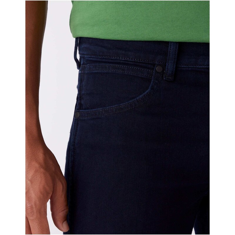 Wrangler jeans Greensboro Black Back pánské tmavě modré